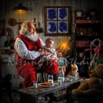 Santa with Layla