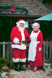 Santa Harley Bob and Mrs. Claus