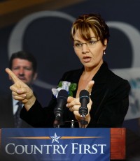 Maria Plesca as Sarah Palin