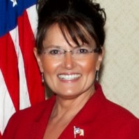 Cecilia Thompson as Sarah Palin - Impersonator in Easthampton, Massachusetts