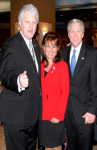 Debbie with Clinton and Bush