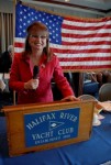 Sarah as guest speaker
