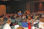 middle of audience