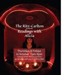 Readings with Alicia at the Riz-Carlton Boston
