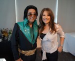 Elvis with Malou Nubla Elvis with Malou Nubla