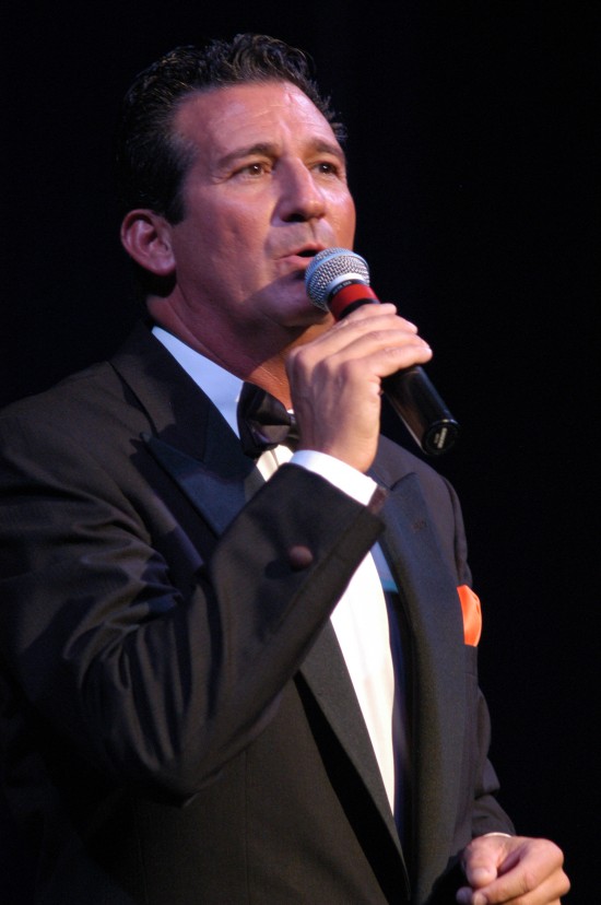 Rick Michel Singing on Stage