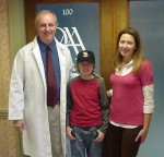 SB as doctor in medical training film