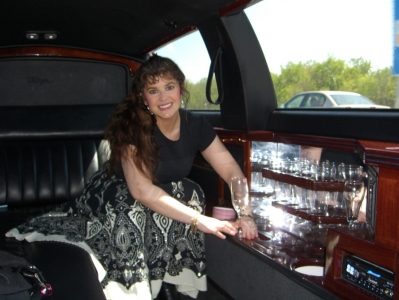 Limo Taking Soraya to a Show