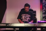 Dan in the studio