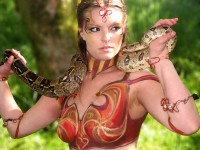 Spark Body Painting