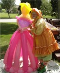 Orange costume with Balloon Princess