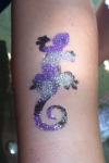 Glitter Art Tattoo