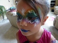Starburst Face Painting