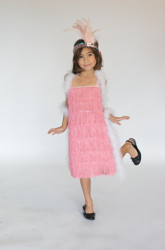Child flapper dress