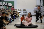 Steve Belliveau at a School