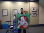 Steve in his Christmas Themed Magic Show