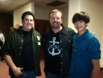 Mark Hall of Casting Crowns and Mr. Bob
