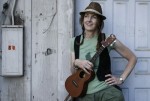 Hanging in front of door with uke downtown GR