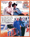 TBC Stars "Sheriff Rosco" with "Bo Duke" and "Cooter" from Dukes of Hazzard" TV SHOW TBC Stars "Sheriff Rosco" with "Bo Duke" and "Cooter" from Dukes of Hazzard" TV SHOW