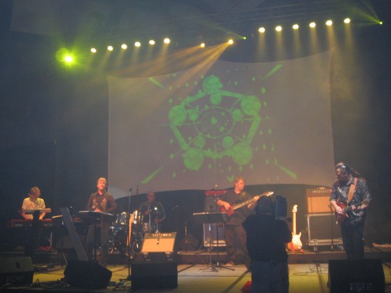 Live onstage
