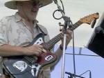Mike, guitar.  Layin' down a solo.