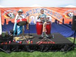The Calypso Gypsies Duo.  International Soccer Tournament in Cleveland, Ohio.