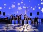 A wedding in a hanger for a pilot A wedding in a hanger for a pilot
