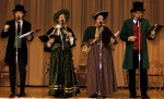 Singing carolers