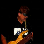 Gary "The Enforcer" Mack on bass Gary "The Enforcer" Mack on bass