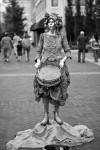 The Silver Drummer Girl