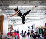 Cheryl on Trapeze