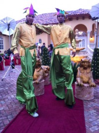 Urban Bounce Team/ Miami Stilt Walkers