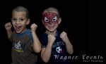 Spiderman face painting Spiderman face painting