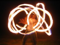 Will's Fire Poi - Dance in Middletown, New York