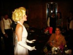 Miss Marilyn entertaining with songs at the Queen Mary. Miss Marilyn entertaining with songs at the Queen Mary.
