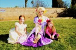 Rapunzel and two princesses Rapunzel and two princesses