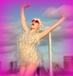 Athena as Gaga in colors!