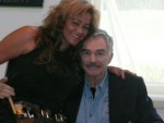 XTINA on set w/ BURT REYNOLDS