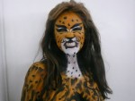 XTINA on set THEATRE - CATS
