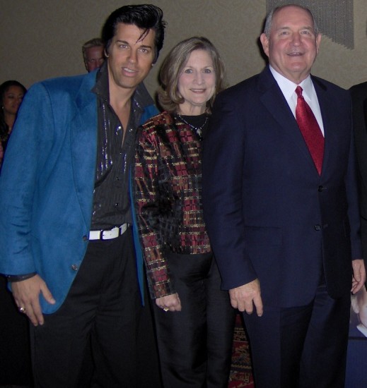 Elvis With Ga Gov. Sonny & Mary Perdue- Ga Gov.