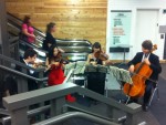 DSW store opening event with Yoon's Musicians