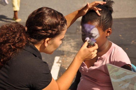Me face painting