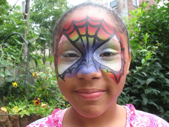 Rainbow Spider Man