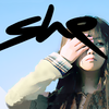 She
