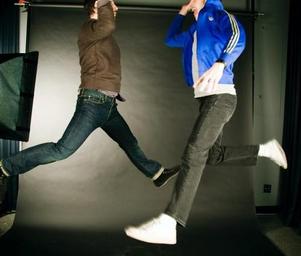 Our_book_and_the_authors_flying_high