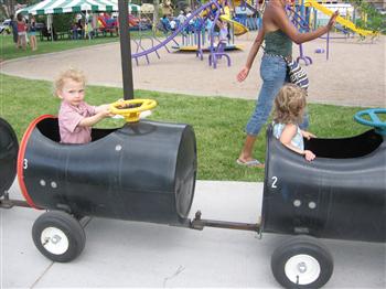 Driving the train