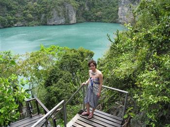 Salt-water lake, Samui, Thailand