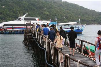 Pier, Samui, Thailand