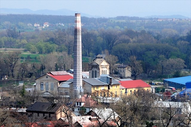 Současný pohled na areál bývalého cukrovaru