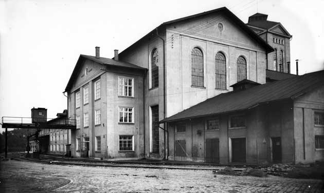 Historický pohled vstupní část cukrovaru